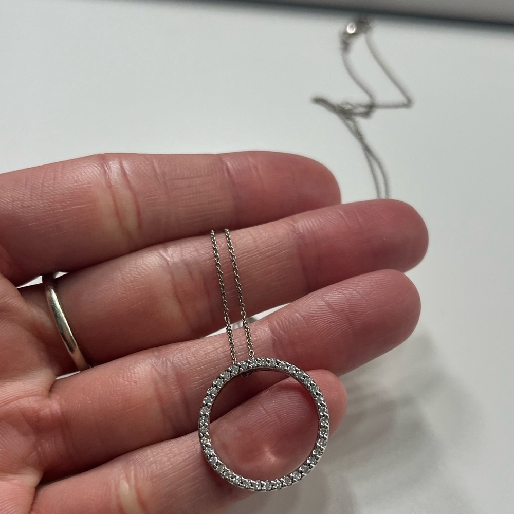 Roberto Coin 18K white gold necklace
